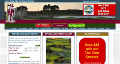 Desktop Screenshot of mysticalgolf.com